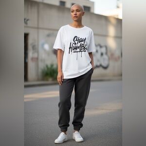 White Graphic T-Shirt